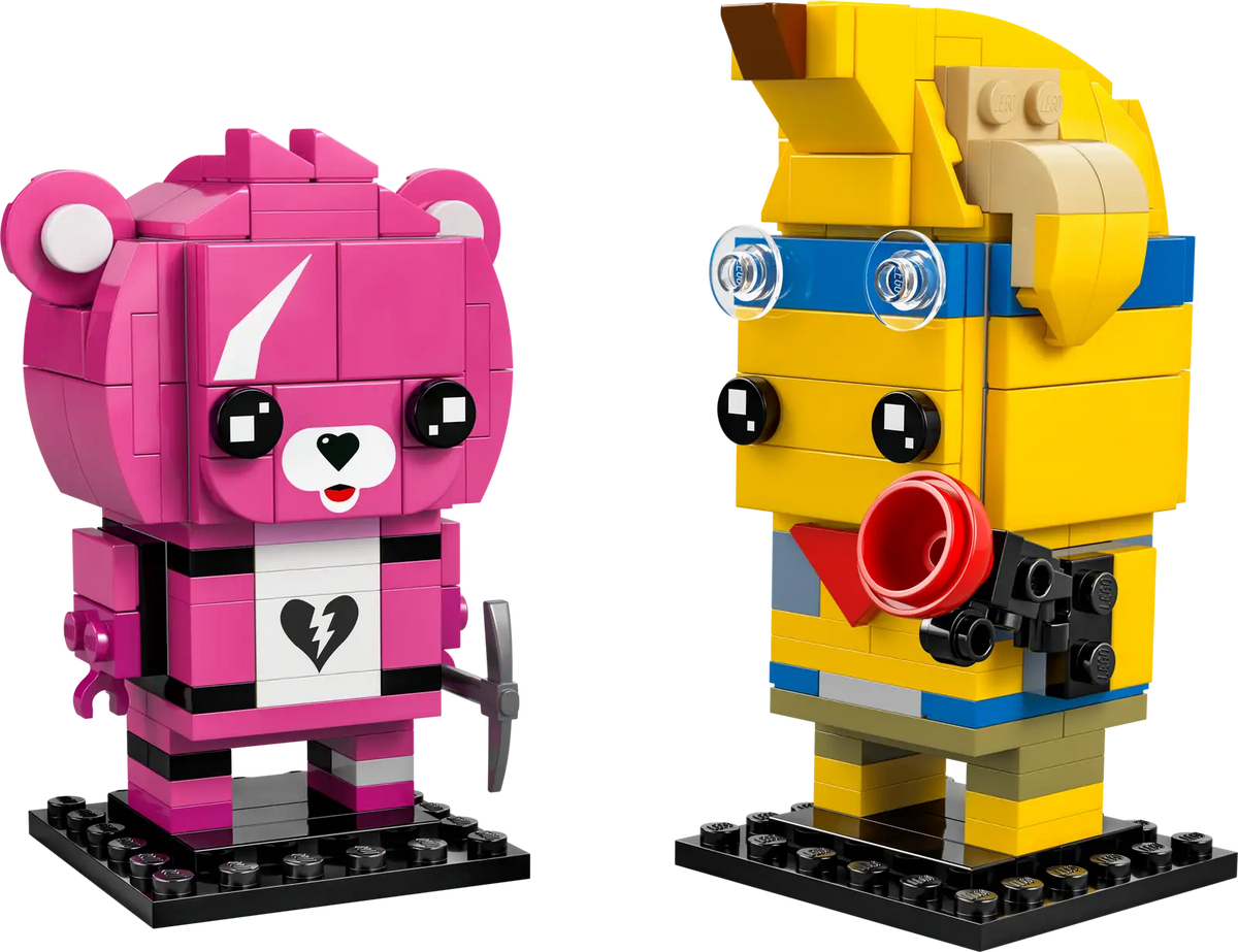 LEGO Fornite Adventure Peely & Cuddle Team Leader BrickHeadz GWP Set (40760)