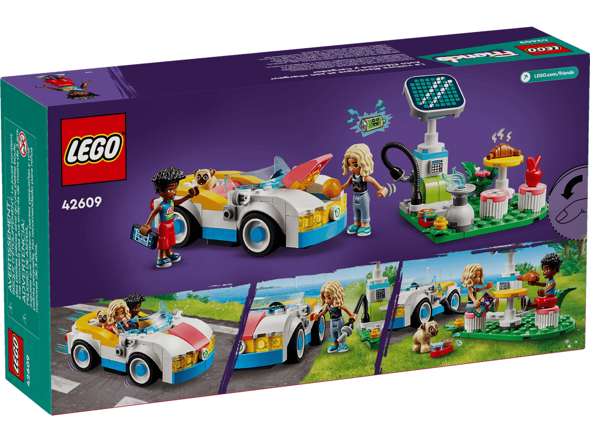 LEGO Friends Electric Car and Charger Set (42609)