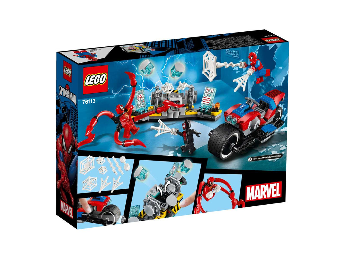LEGO Marvel Spider-Man Bike Rescue Set (76113)