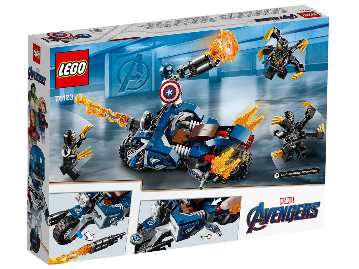 LEGO Marvel Captain America: Outriders Attack Set (76123)