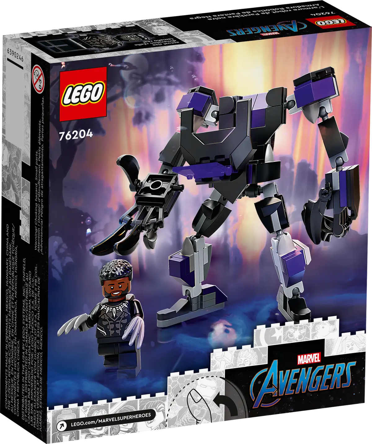 LEGO Marvel Black Panther Mech Armor Set (76204)
