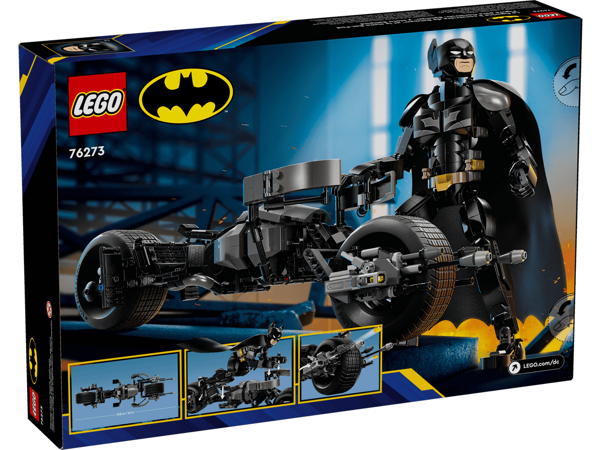 LEGO Batman Construction Figure and the Bat-Pod Bike Set (76273)