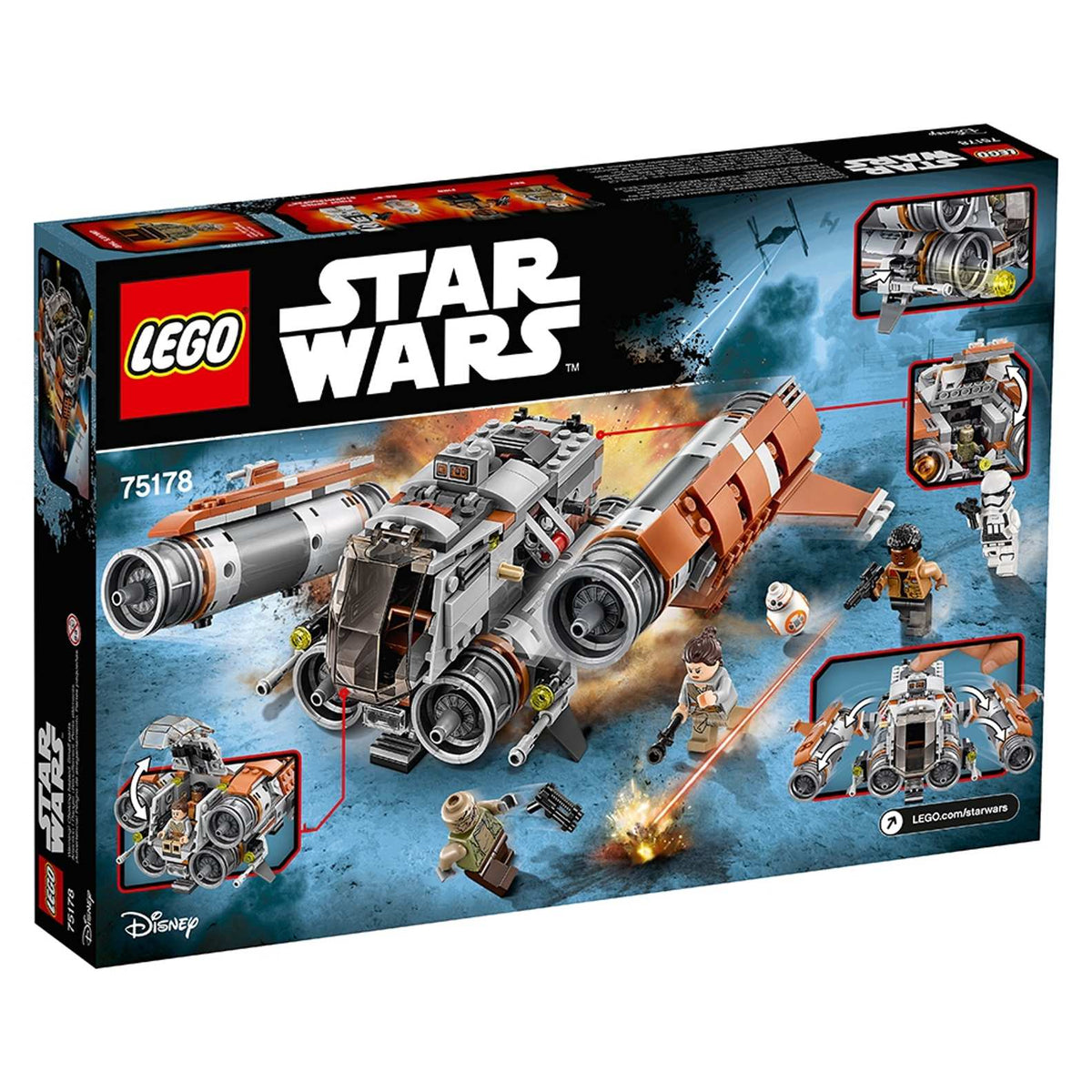 LEGO Star Wars Jakku Quadjumper Set (75178)