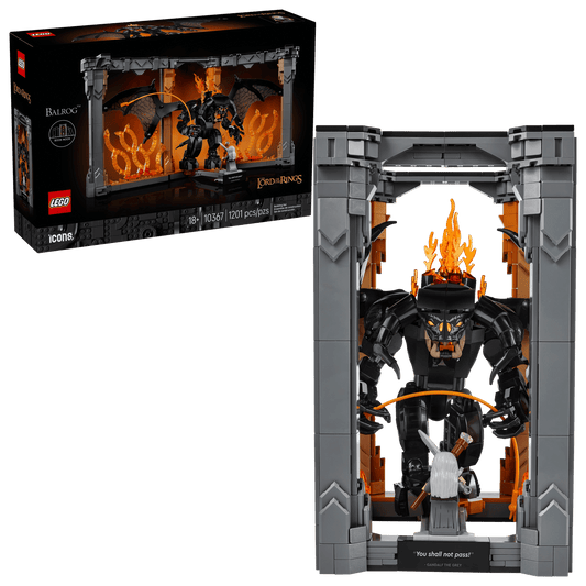 LEGO The Lord of the Rings Balrog™ Book Nook Set (10367)