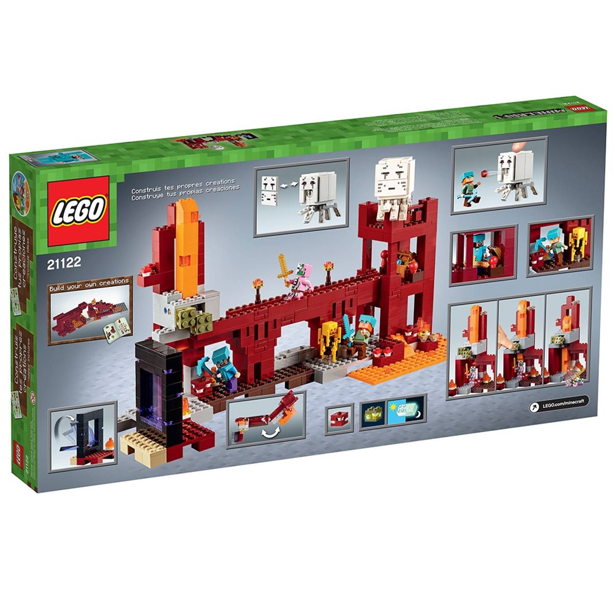 LEGO Minecraft The Nether Fortress Set (21122)