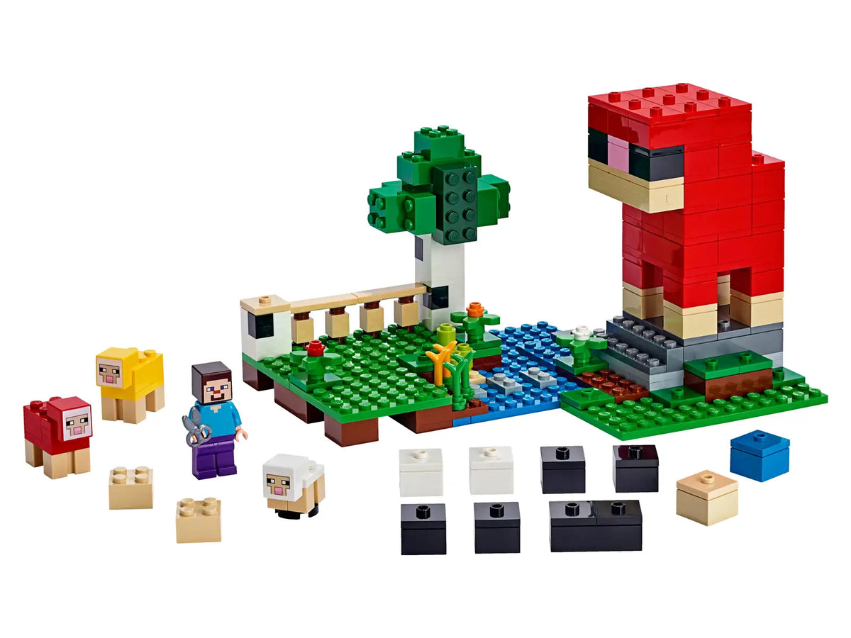 LEGO Minecraft The Wool Farm Set (21153)