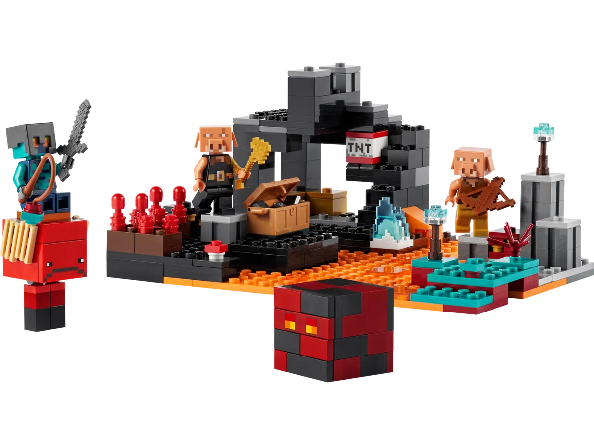 LEGO Minecraft The Nether Bastion Set (21185)