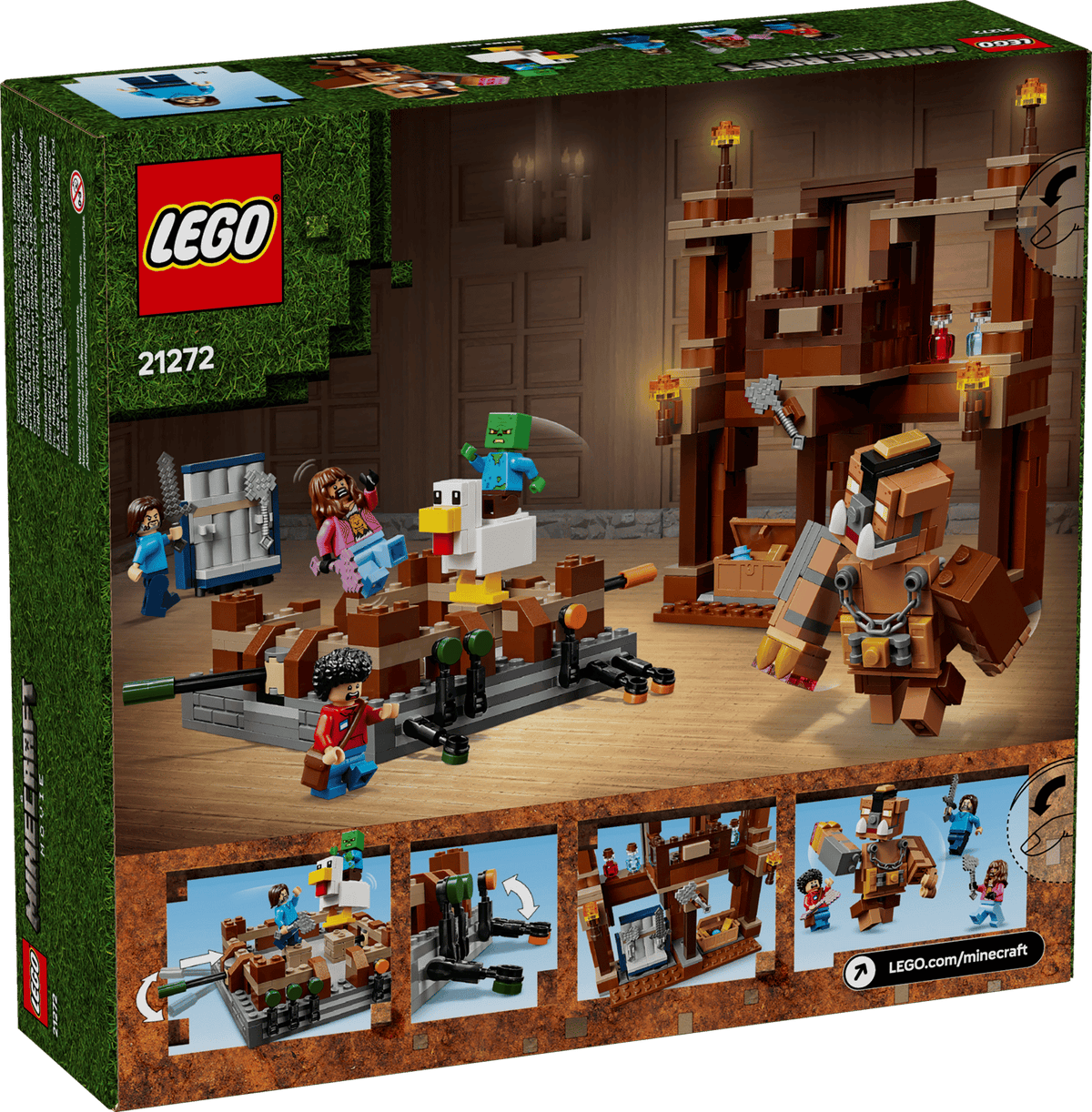 LEGO Minecraft Woodland Mansion Fighting Ring Set (21272)