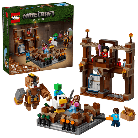 LEGO Minecraft Woodland Mansion Fighting Ring Set (21272)