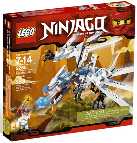 LEGO Ninjago Ice Dragon Attack Set (2260)