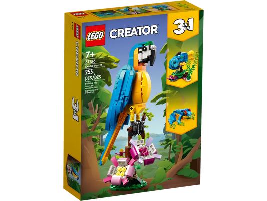 LEGO Creator Exotic Parrot 3in1 Set (31136)