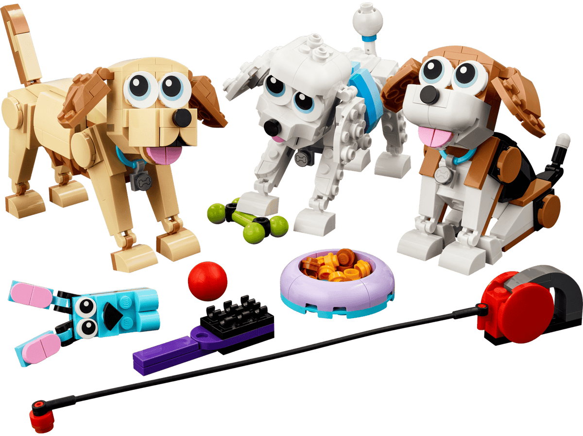 LEGO Creator Adorable Dogs 3in1 Set (31137)
