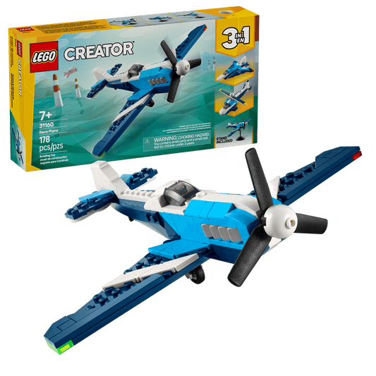 LEGO Creator Aircraft: Race Plane 3in1 Set (31160)