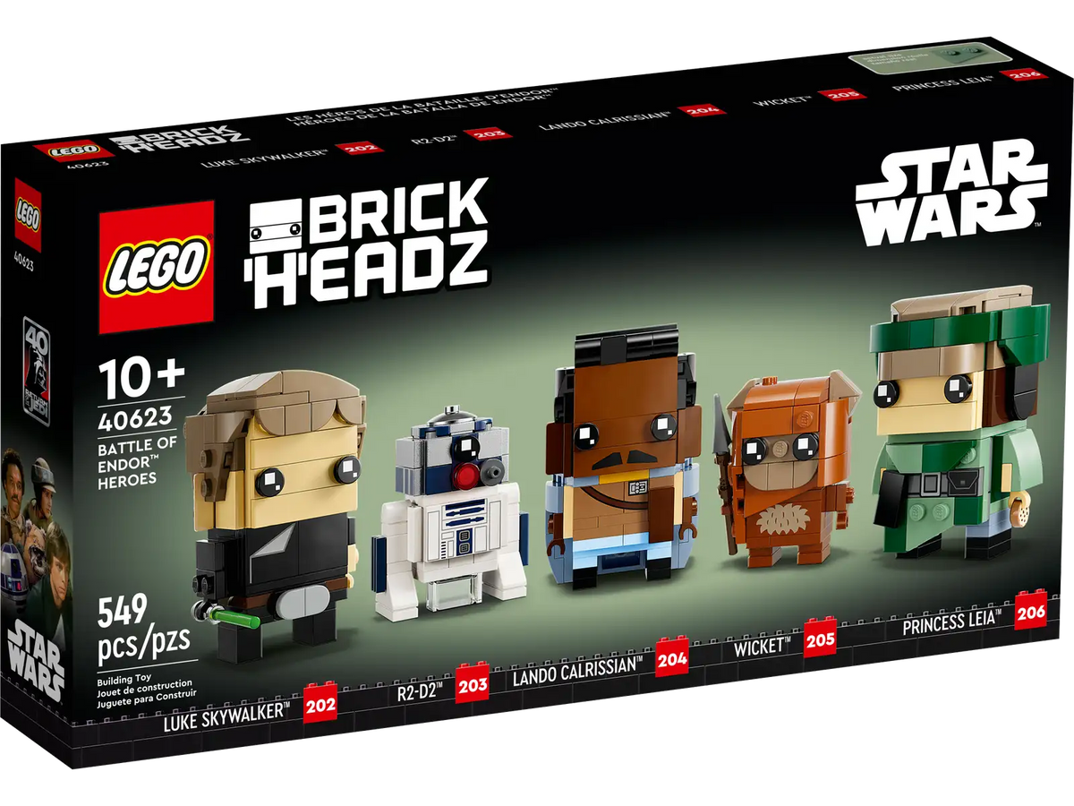 LEGO Star Wars Battle of Endor™ Heroes BrickHeadz Set (40623)