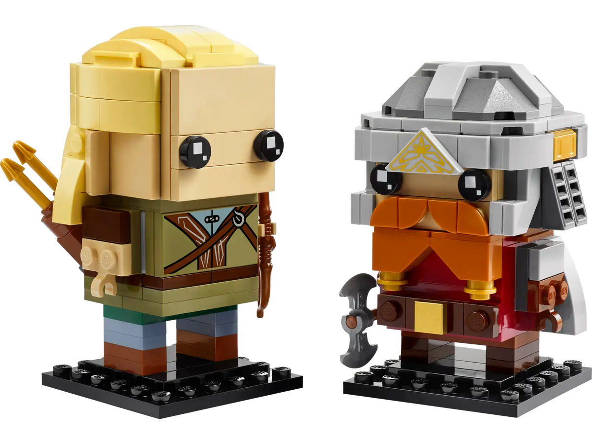 LEGO The Lord of the Rings  Legolas & Gimli™ BrickHeadz Set (40751)
