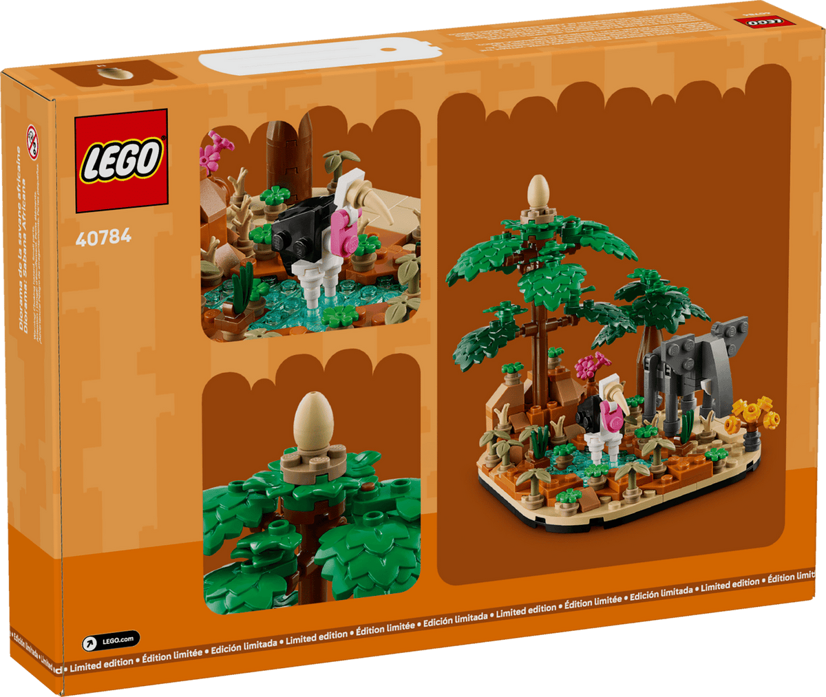 LEGO African Savanna Diorama GWP Set (40784)