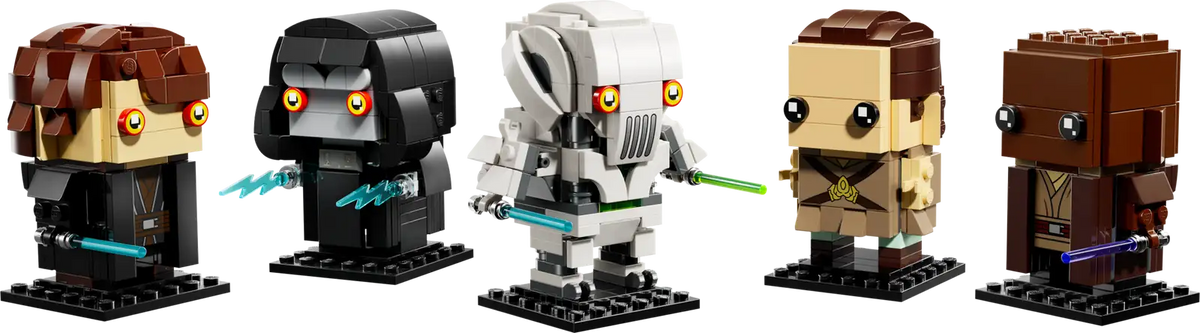 LEGO Star Wars Revenge of the Sith™ Heroes & Villains BrickHeadz Set (40796)