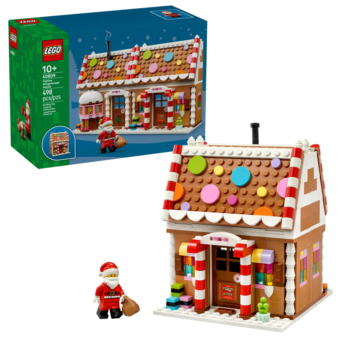 LEGO Festive Gingerbread House Set (40809)
