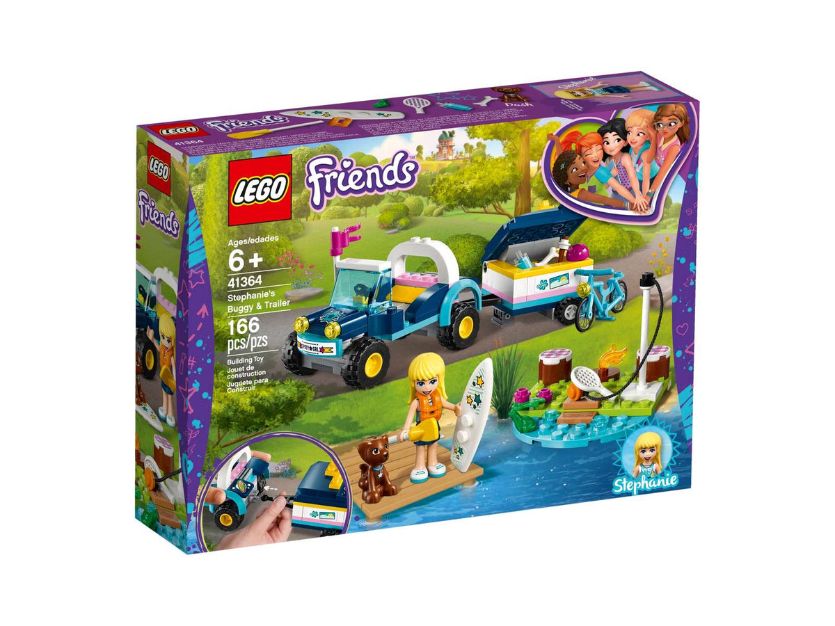 LEGO Friends Stephanie's Buggy & Trailer Set (41364)