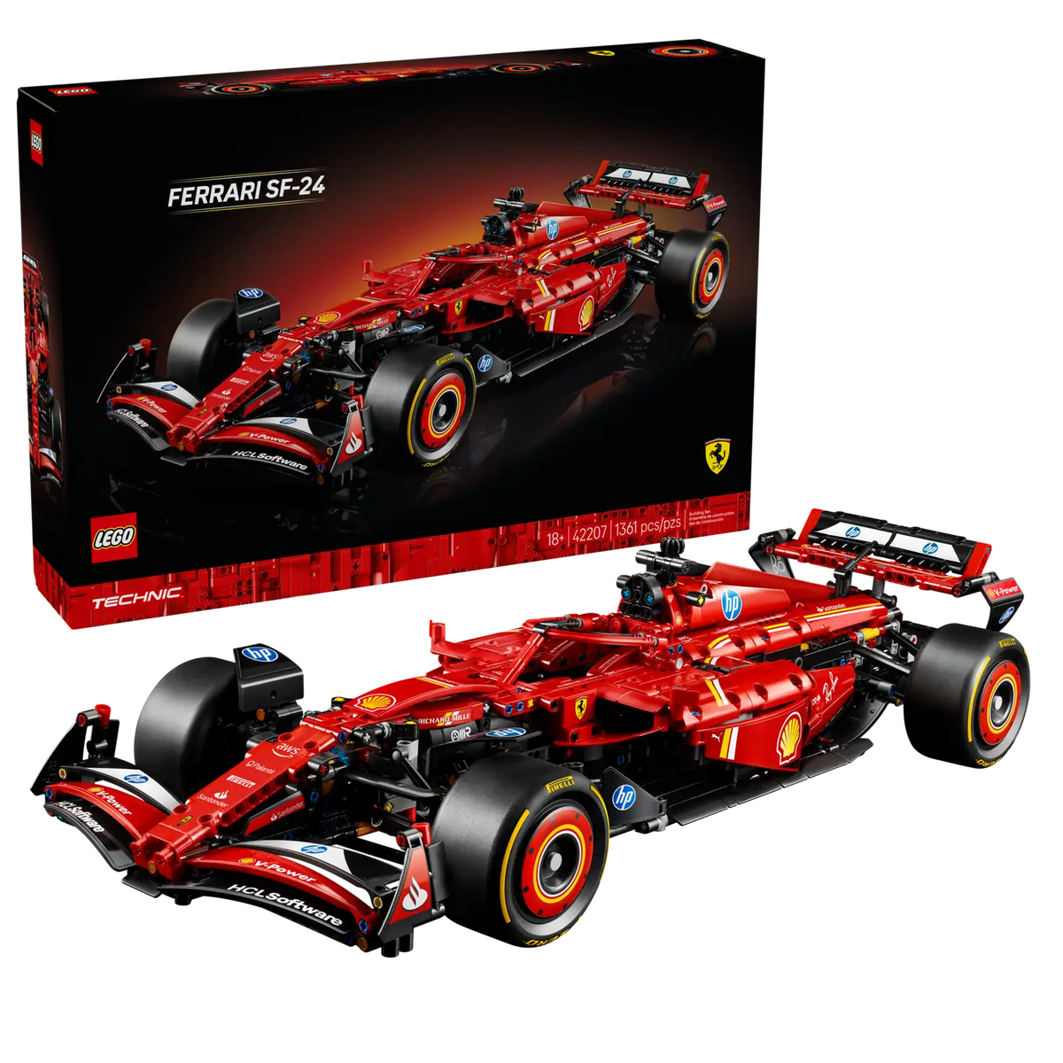 LEGO Technic Ferrari SF-24 F1 Car Set (42207)