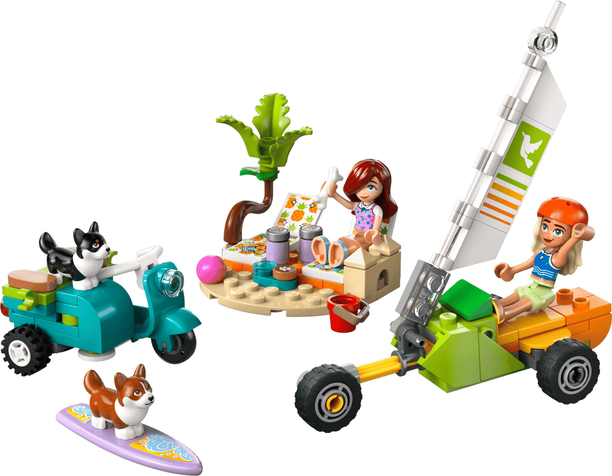 LEGO Friends Surfing Dogs and Scooter Adventure Set (42641)