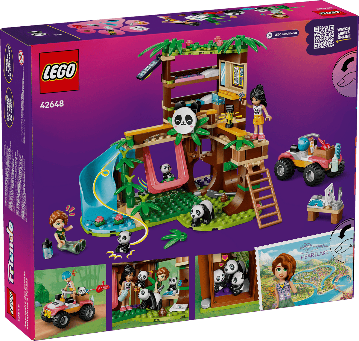 LEGO Friends Panda Sanctuary Animal Care Set (42648)