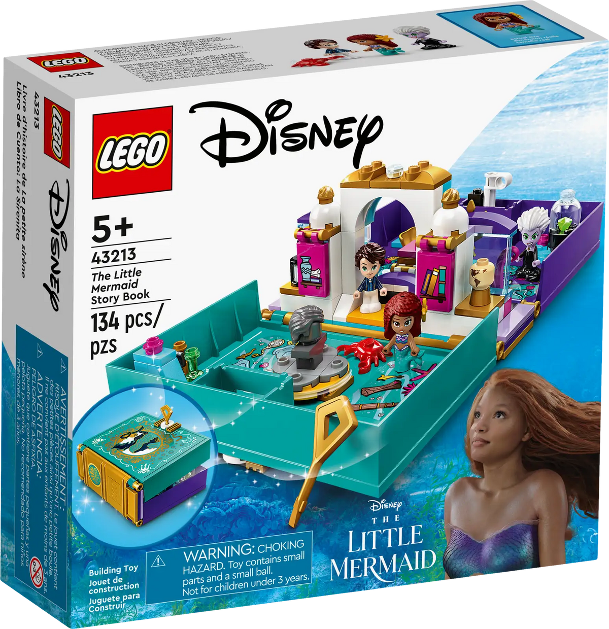 LEGO Disney The Little Mermaid Story Book Adventure Set (43213)