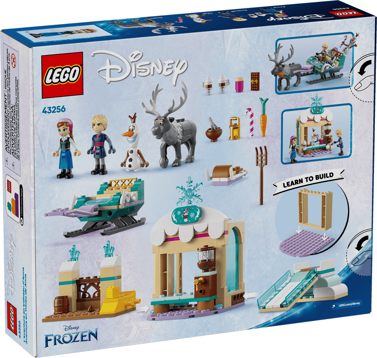 LEGO Disney Frozen 2 Anna's Sleigh Adventure Set (43256)