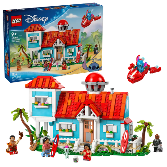 LEGO Disney Lilo and Stitch Beach House Set (43268)