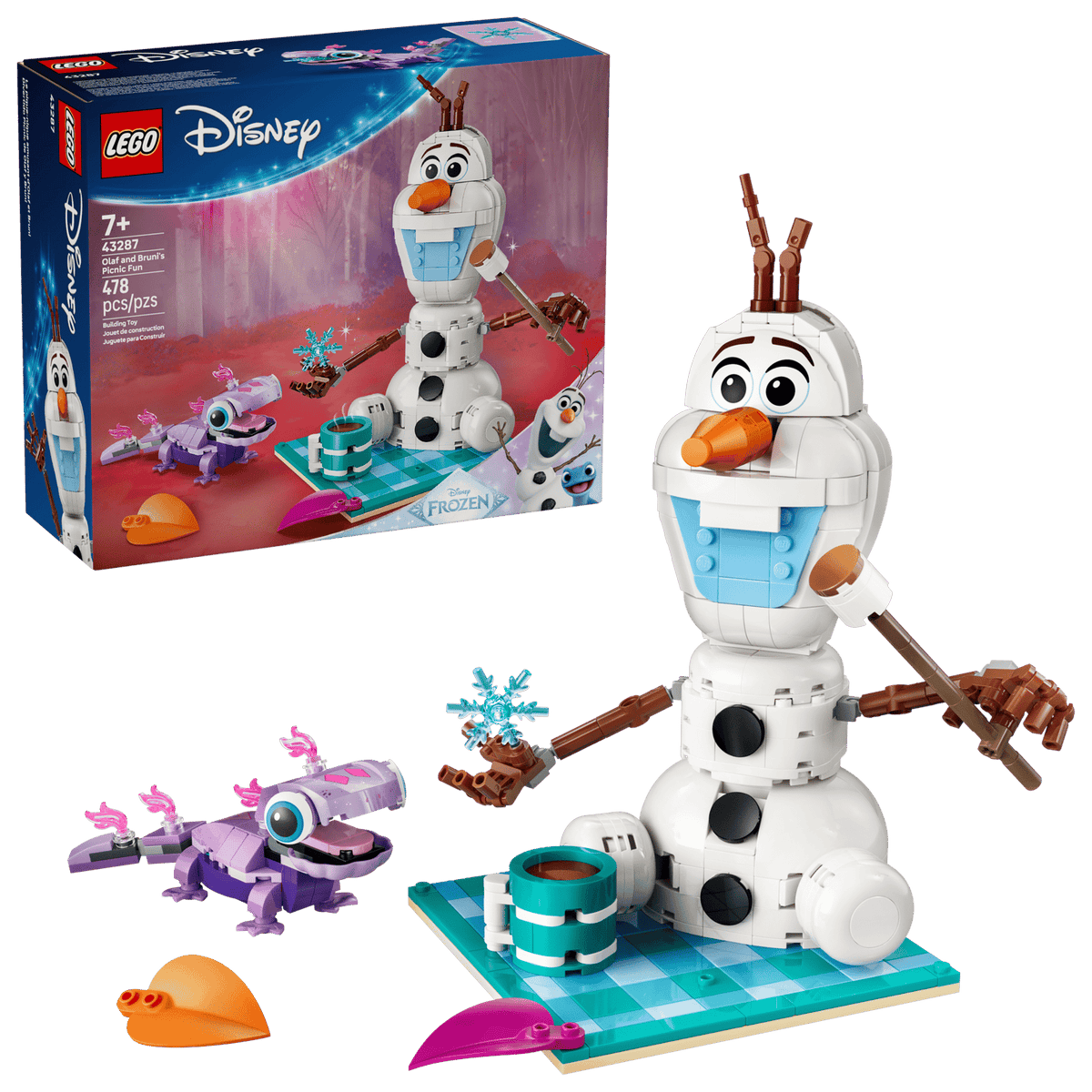 LEGO Disney Frozen Olaf and Bruni’s Picnic Fun Set (43287)