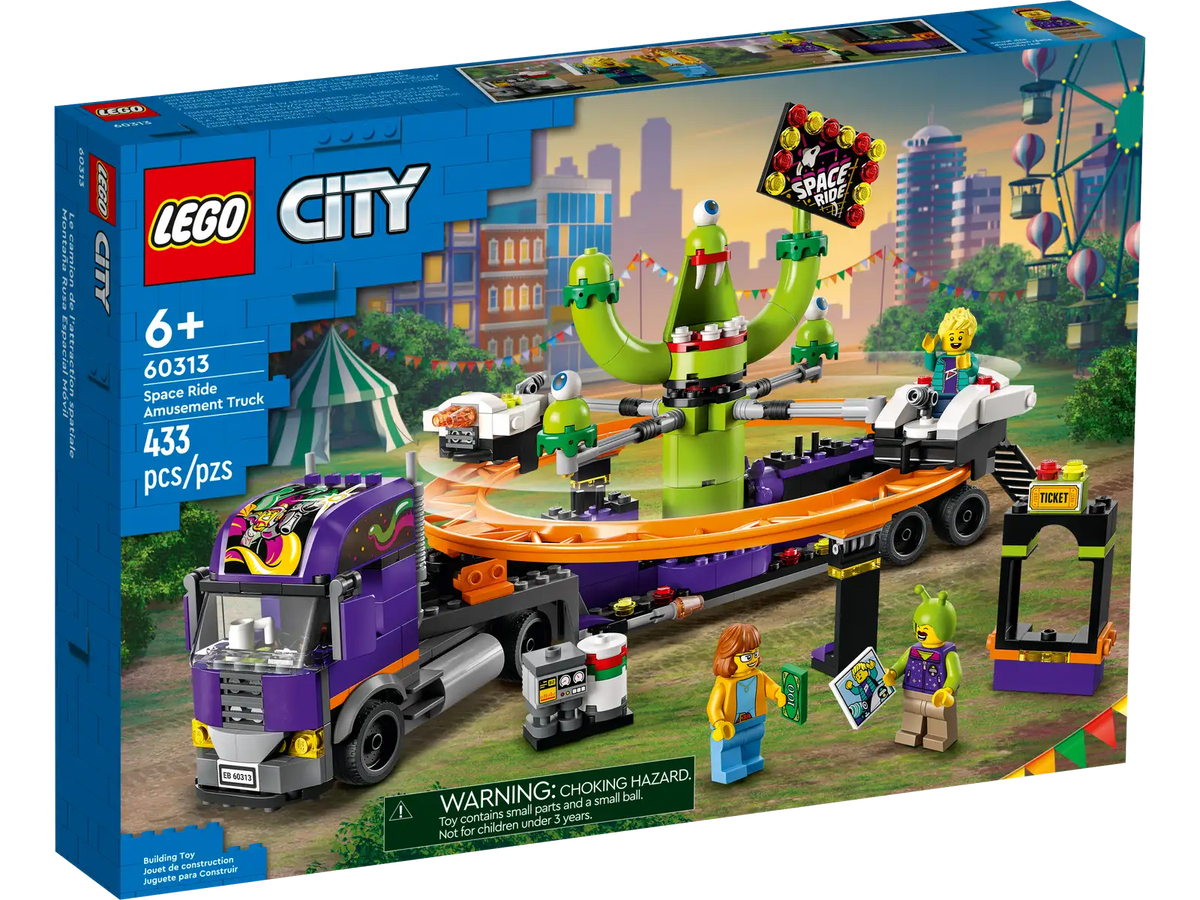 LEGO City Space Ride Amusement Truck Set (60313)