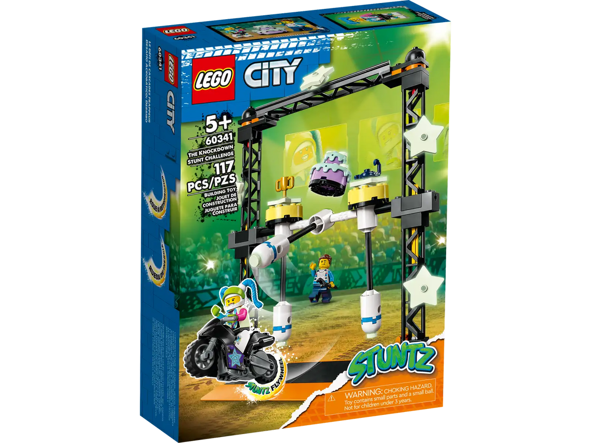 LEGO City The Knockdown Stunt Challenger Set (60341)