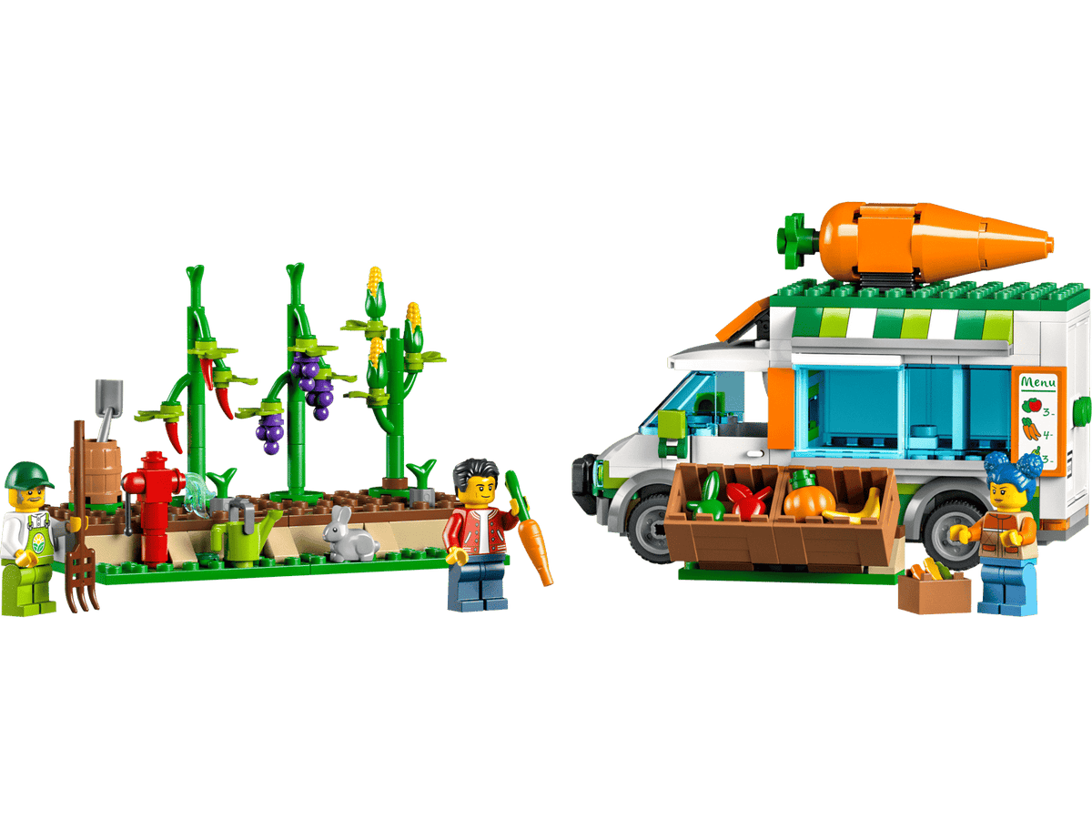 LEGO City Farmers Market Van Set (60345)