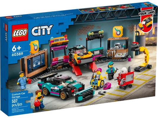 LEGO City Custom Car Garage Set (60389)