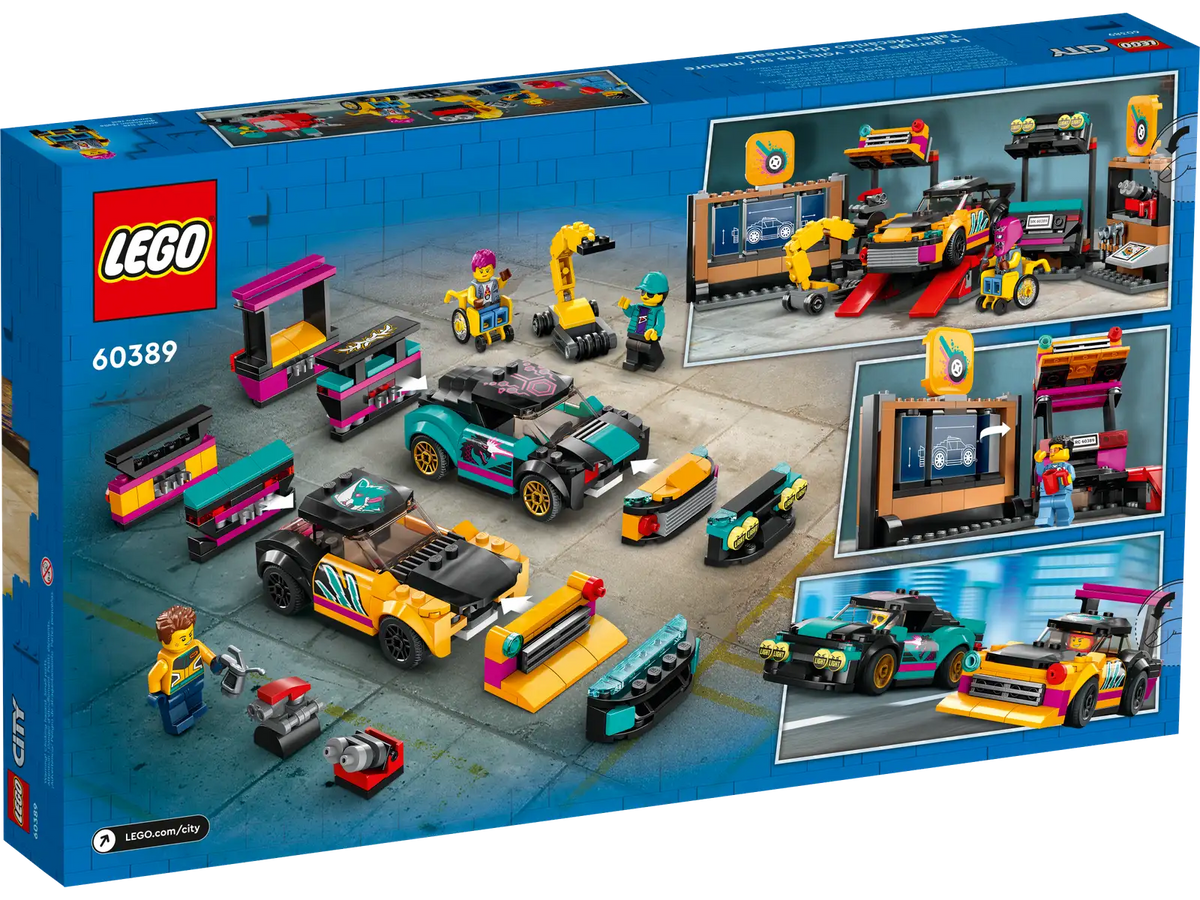 LEGO City Custom Car Garage Set (60389)