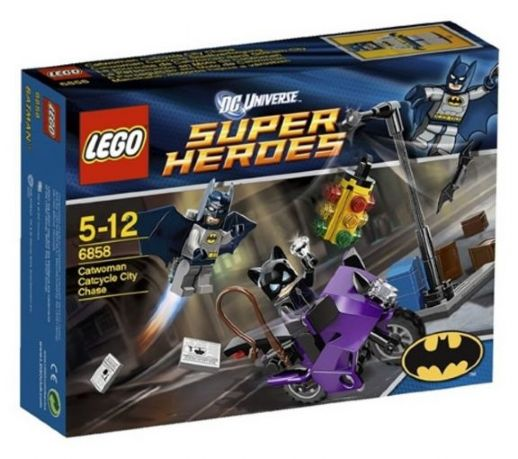LEGO DC Comics Catwoman Catcycle City Chase Set (6858)