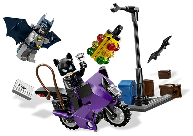 LEGO DC Comics Catwoman Catcycle City Chase Set (6858)