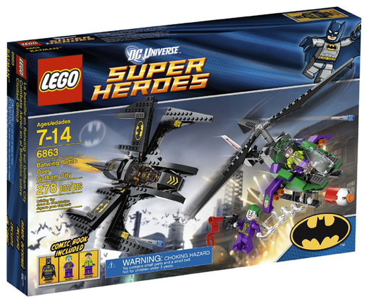 LEGO DC Comics Batwing Battle Over Gotham City Set (6863)