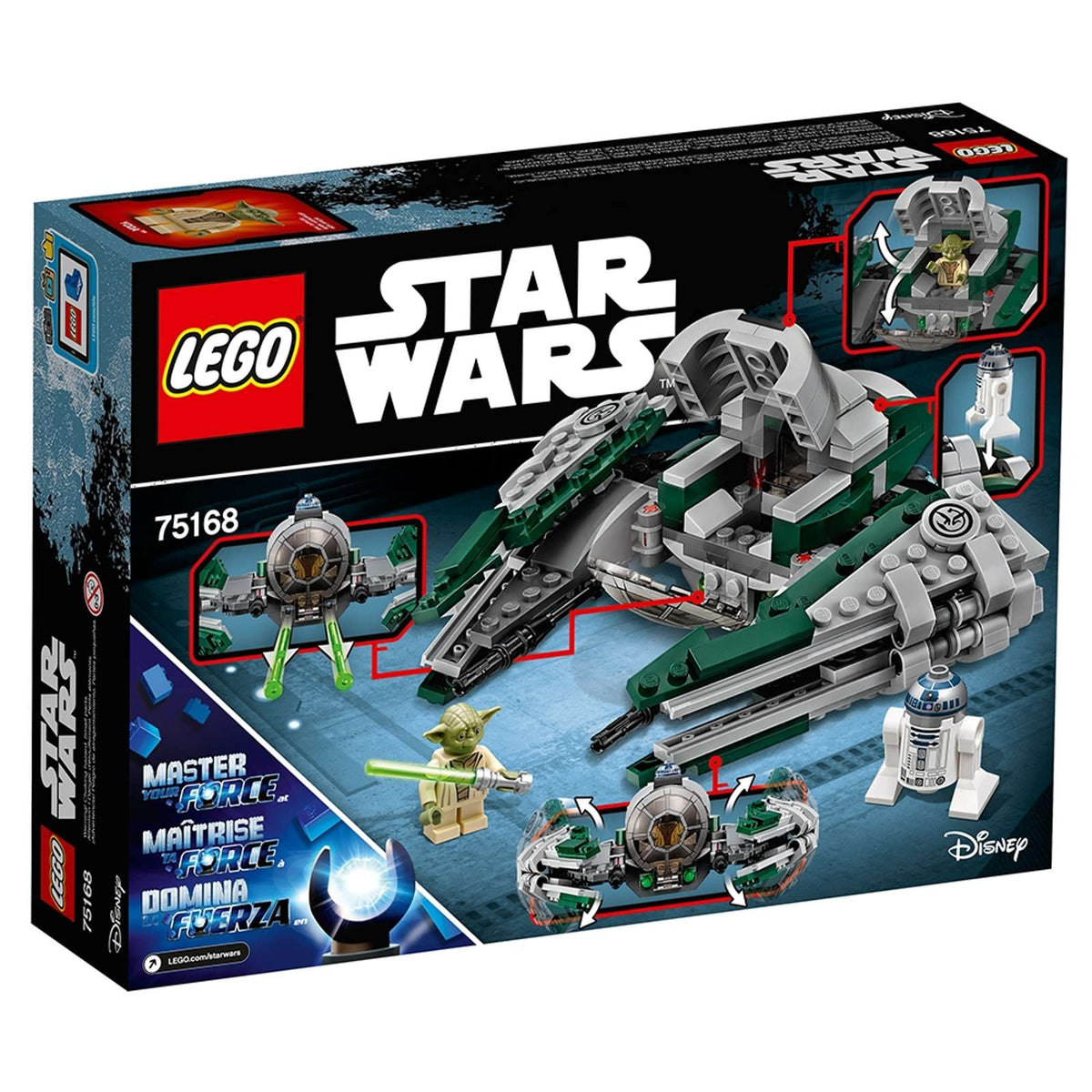 LEGO Star Wars Yoda's Jedi Starfighter™ Set (75168)