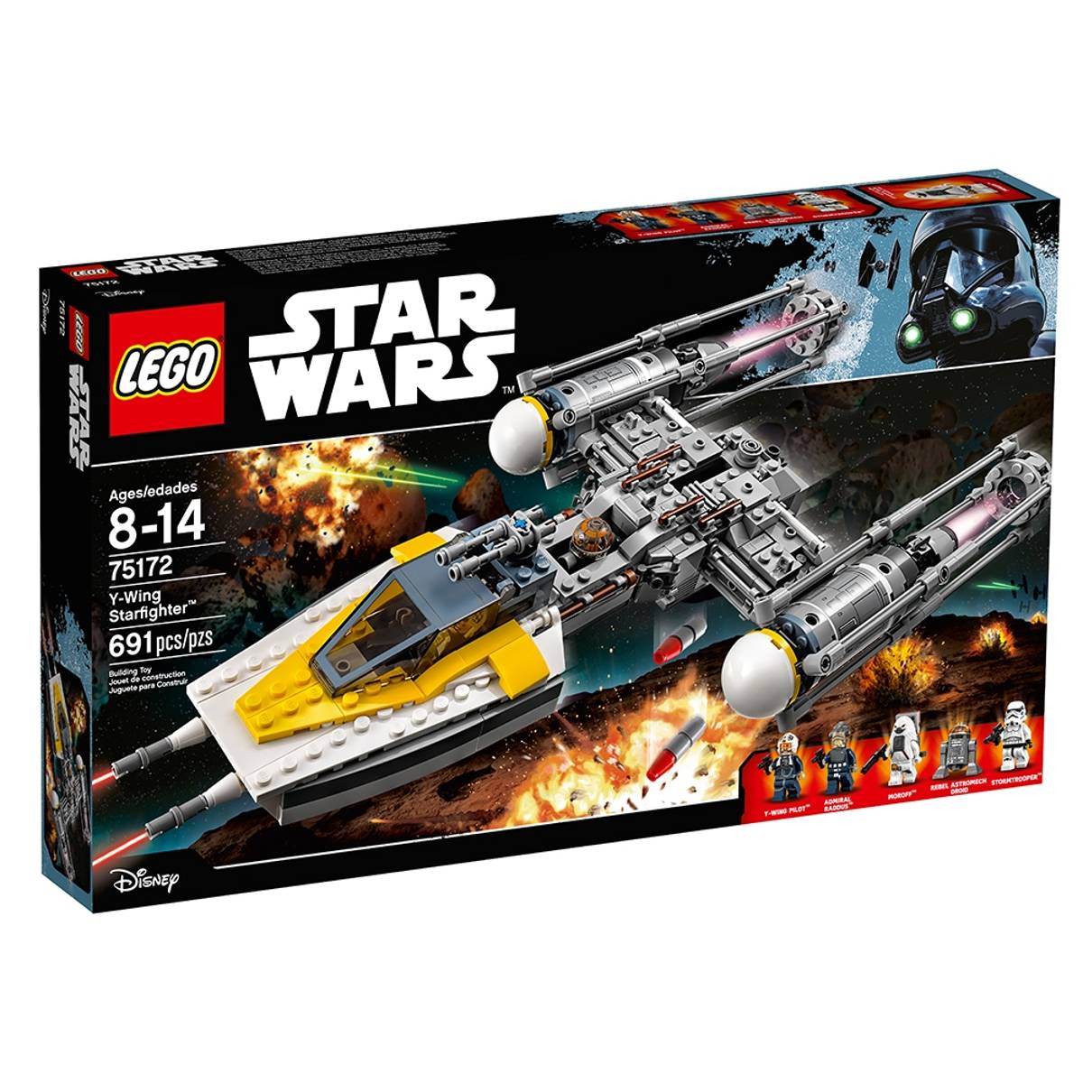 LEGO Star Wars Y-Wing Starfighter Set (75172)