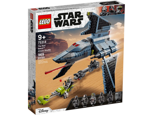 LEGO Star Wars The Bad Batch™ Attack Shuttle Set (75314)