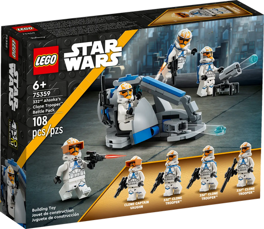 LEGO Star Wars 332nd Ahsoka's Clone Trooper™ Battle Pack Set (75359)