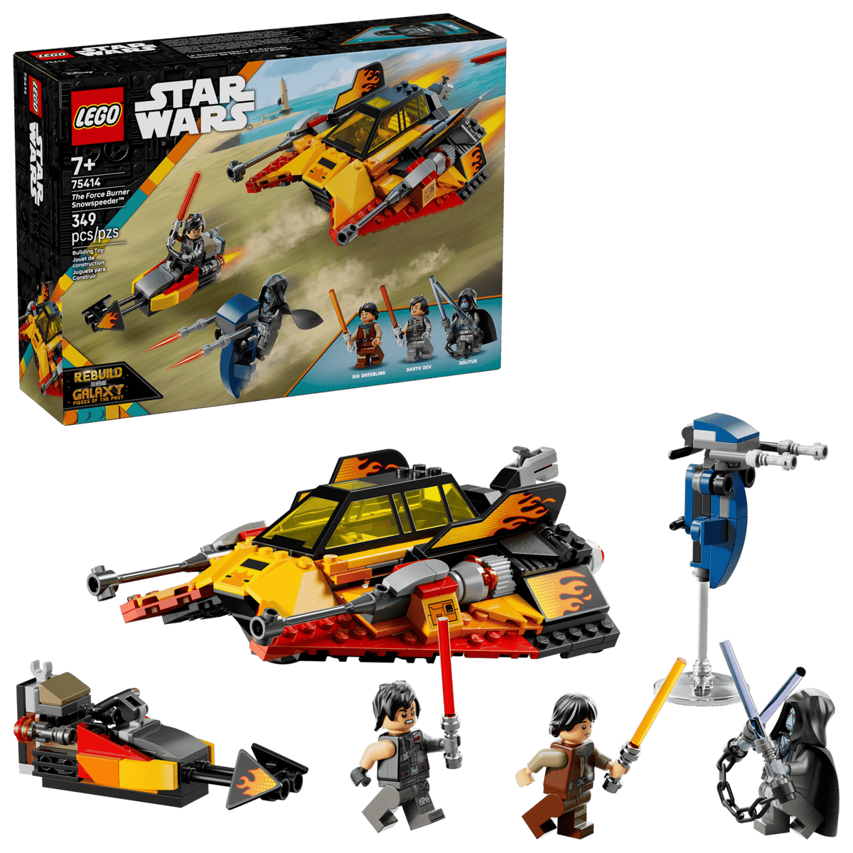 LEGO Star Wars The Force Burner Snowspeeder Set (75414)
