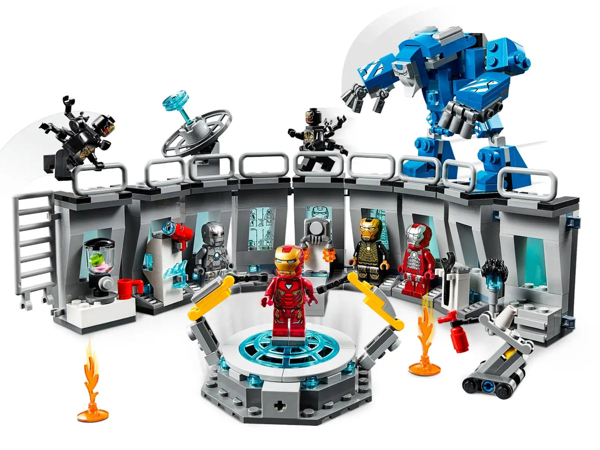 LEGO Marvel Iron Man Hall of Armor Set (76125)