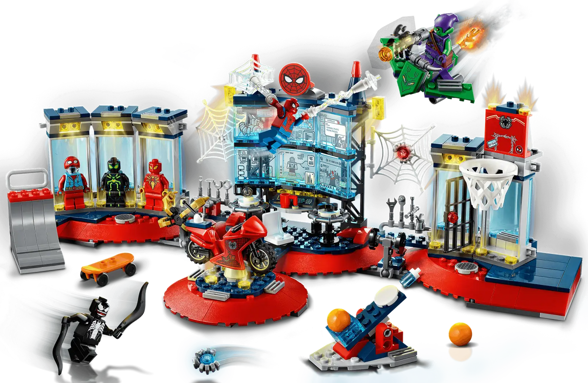 LEGO Marvel Attack on the Spider Lair Set (76175)