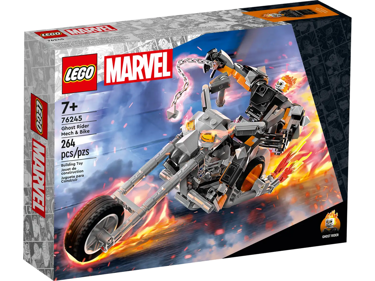 LEGO Marvel Ghost Rider Mech & Bike Set (76245)