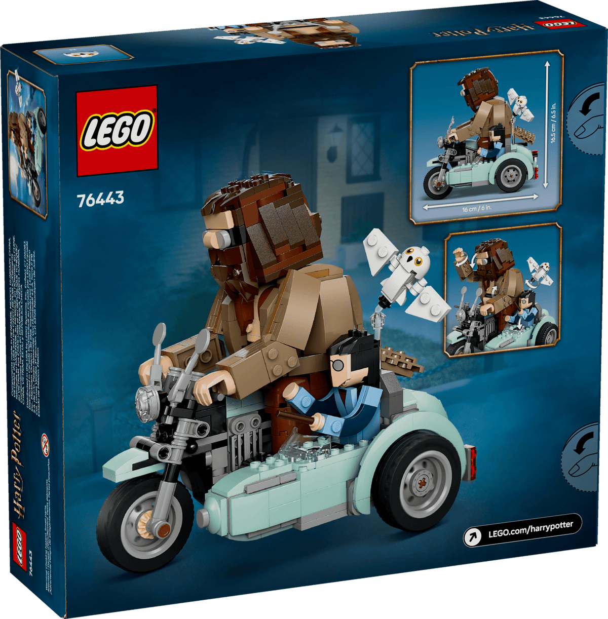 LEGO Harry Potter Hagrid™ & Harry's Motorcycle Ride Set (76443)