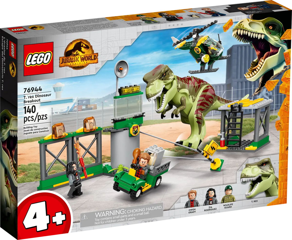 T.rex Dinosaur Breakout - LEGO Jurassic World Set (76944)