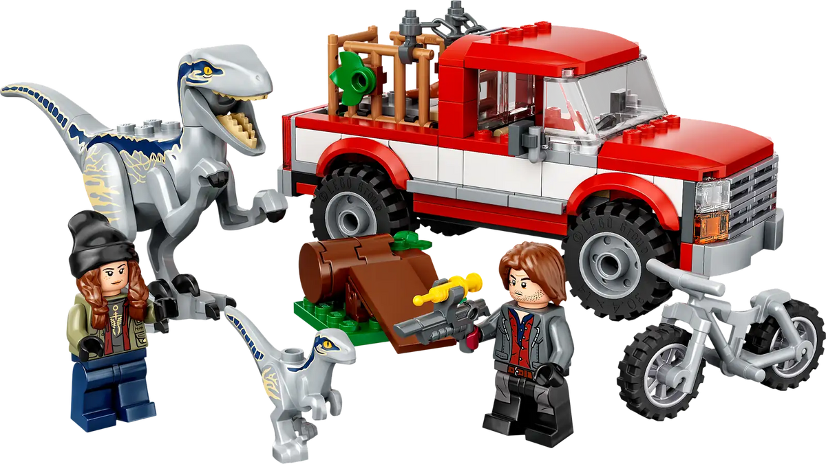 Blue & Beta Velociraptor Capture - LEGO Jurassic World Set (76946)