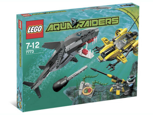 LEGO Aqua Raiders Tiger Shark Attack Set (7773)